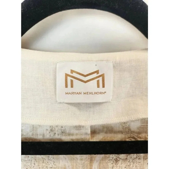 Maryan Mehlhorn Swim Coverup Dress Tunic Size Medium. - Picture 3 of 7